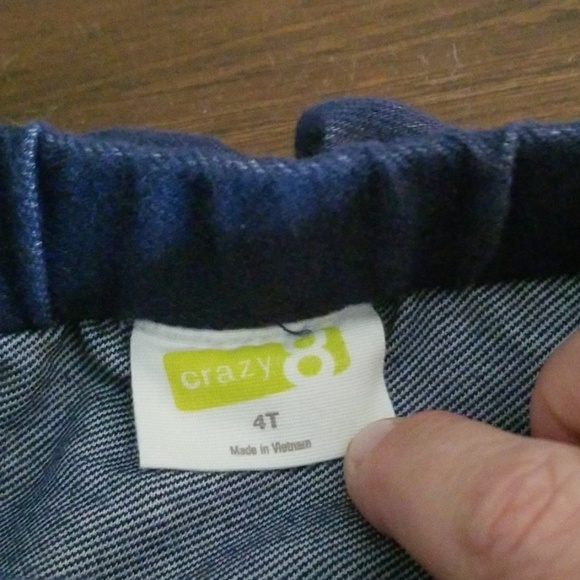 2/$6 Crazy 8 girls 4T tiered ruffled skirt - Picture 2 of 3